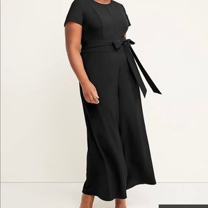 Lane Bryant black Lena jumpsuit